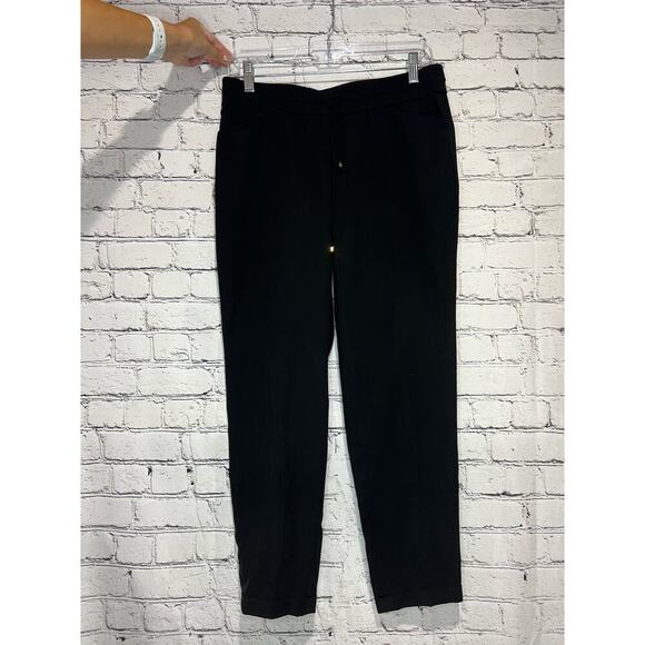 Jones New York Women's Black Stretch Comfort/Palazzo Pant - Picture 3 of 7